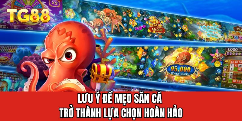 Lưu ý để mẹo săn cá trở thành lựa chọn hoàn hảo 
